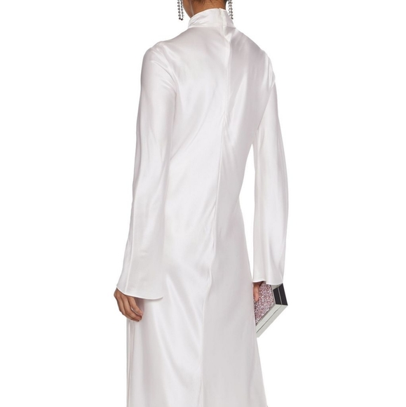 Michael Lo Sordo Gio Silk Satin Maxi Dress - Picture 2 of 5